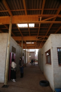 A passive school in orange farm south africa designed by Karin on the development path to solar powered air conditioning