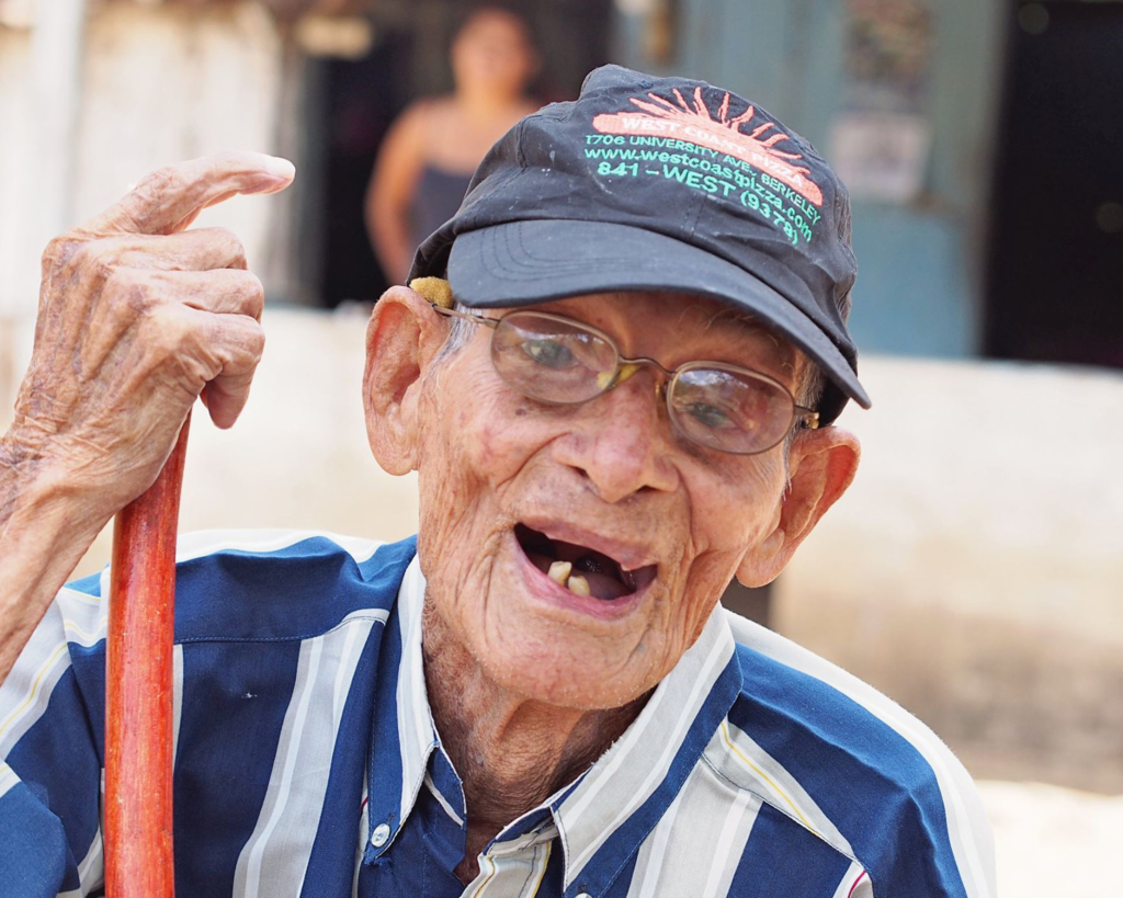 Don Victor lived to 105 in the Blue Zone in Escamequita, Big Sky Ranch Nicaragua