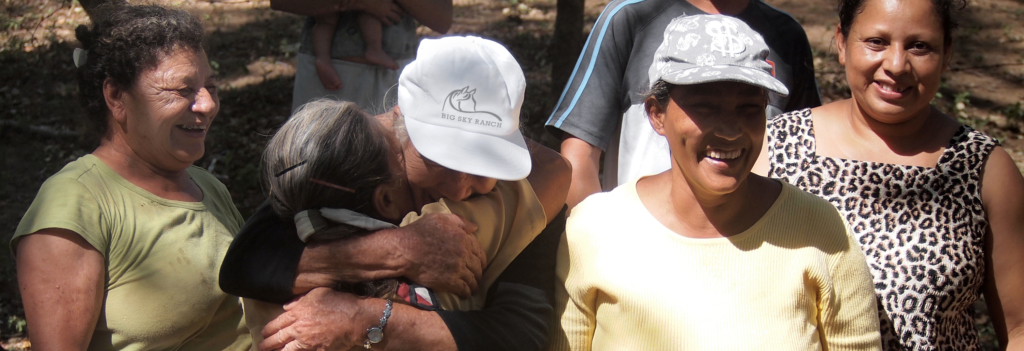 Community love in the Blue Zone in Escamequita, Big Sky Ranch Nicaragua