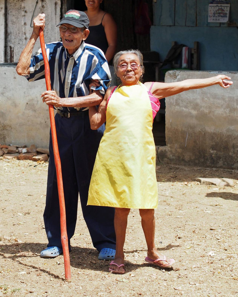 Don Victor and Dona Carmen in the Blue Zone in Escamequita, Big Sky Ranch Nicaragua